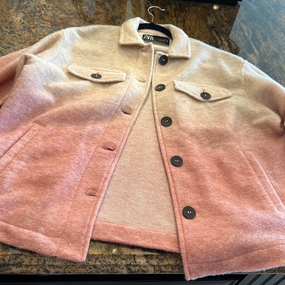 Zara ombré shacket